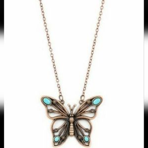 Badlands Butterfly - Copper ♥ Necklace